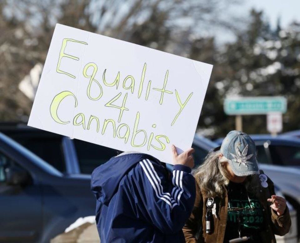 February 2020 marijuana rally